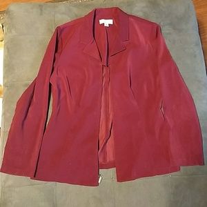 Dress Barn Zip Up Blouse